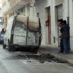 incendio auto elefante