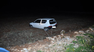 Autovettura fuori strada, arresto sorada e spinelli ostuni