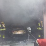 incendio garage mesagne