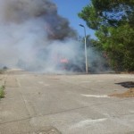 incendio base usaf