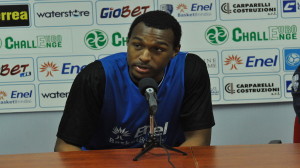 Conferenza Enel Basket - Elston Turner