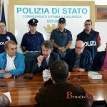 polizia conferenza stampa arresto basile ostuni