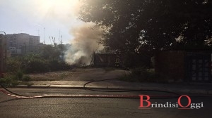 incendio deposito sant'angelo