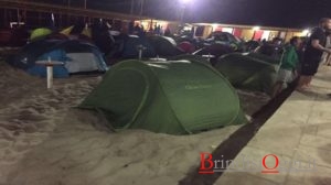 ferragosto tende in spiaggia